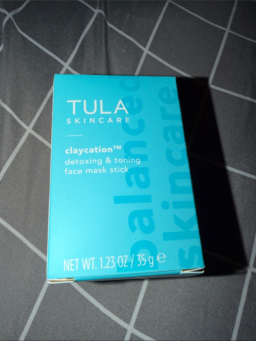 NEW Claycation Detoxing & Toning Face Mask Stick — Blue (1.23 oz)